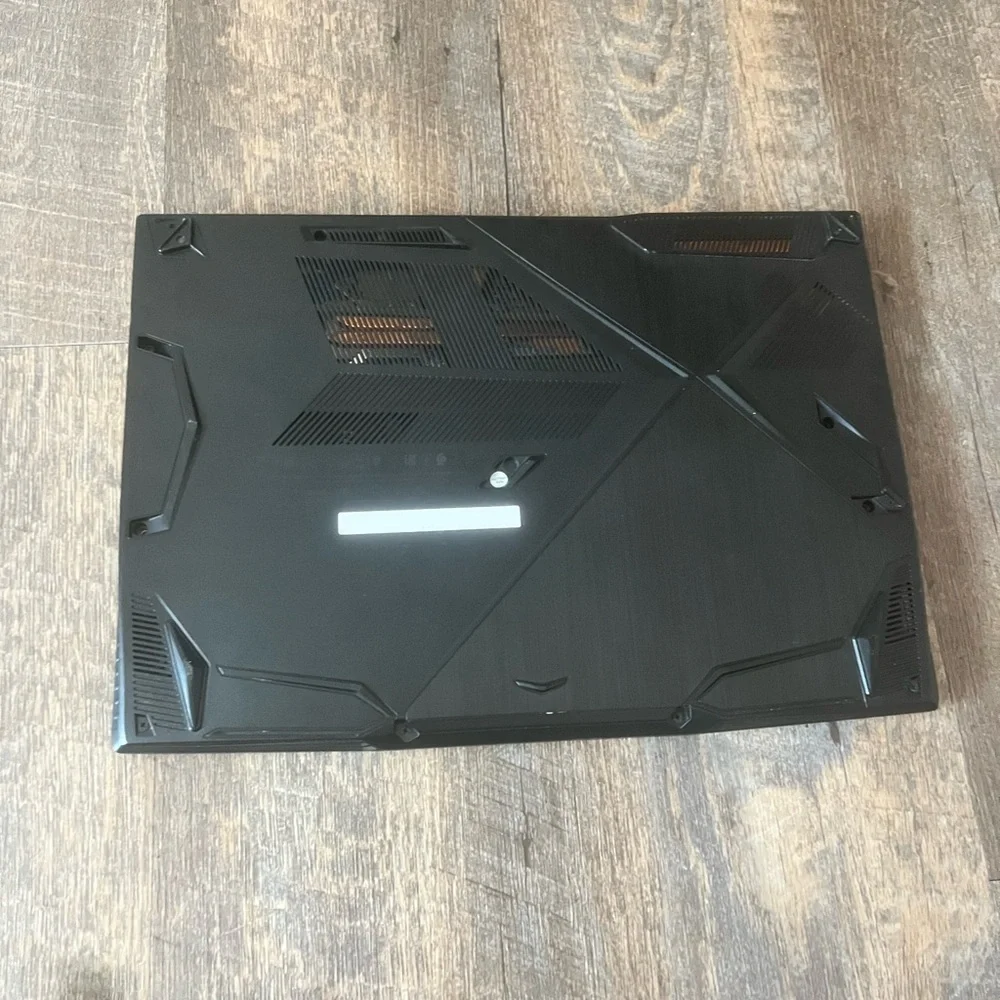 MSI Black Gaming Laptop